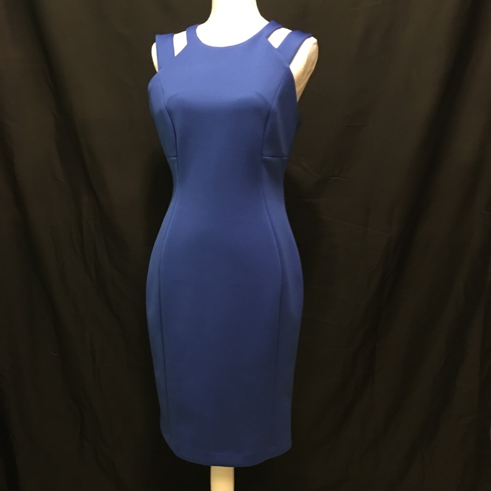 Calvin Klein dress. Royal blue. Size 8.
